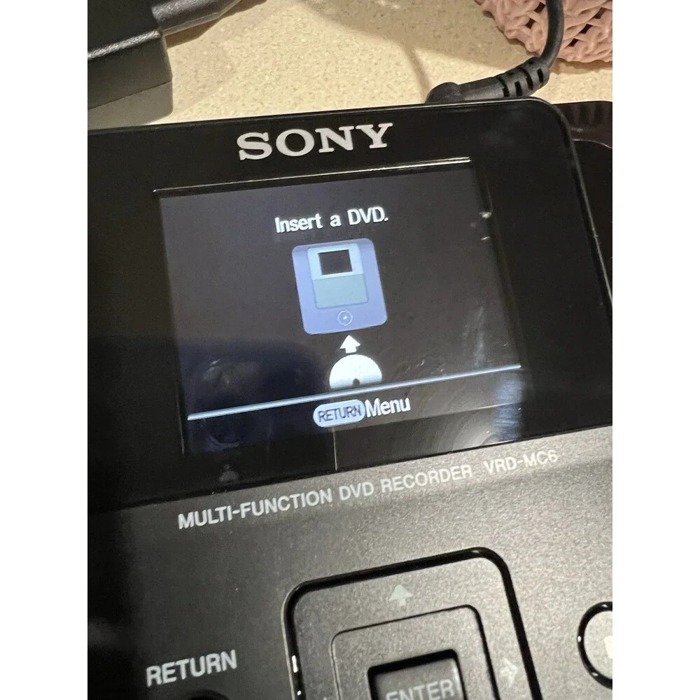 Sony DVD Direct Compact Size DVD Player Burner Region/Zone Free - VGC (VRD-MC6)